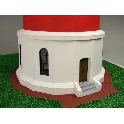 Сборная картонная модель Shipyard маяк Westerheversand Lighthouse (№59), 1/87