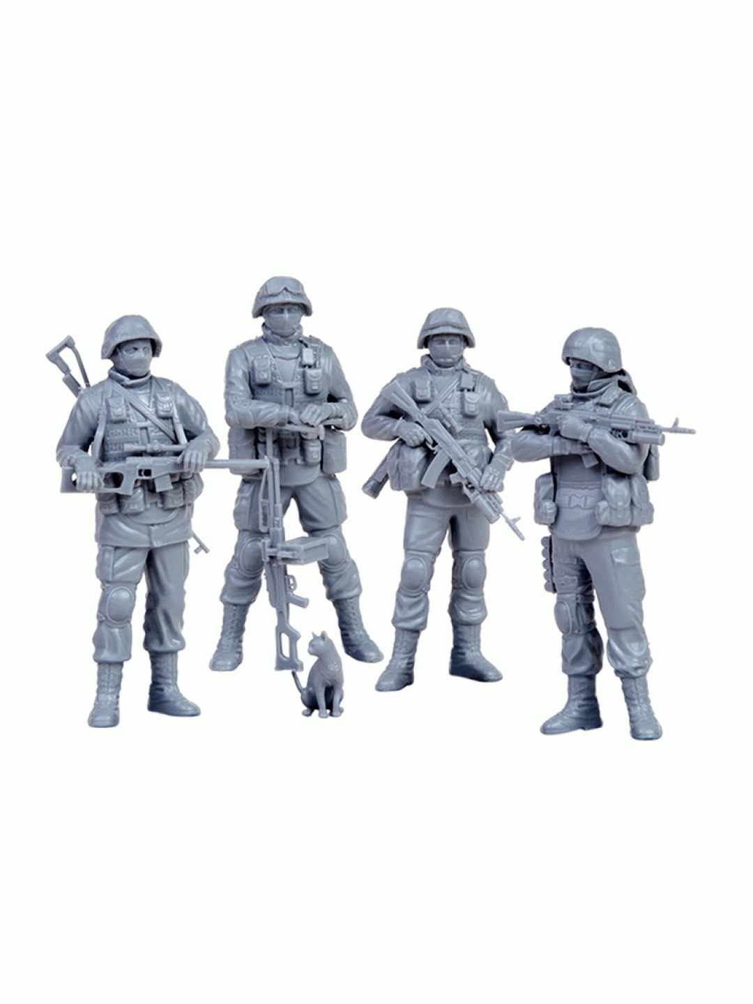 Сборная модель ZVEZDA Российская современная пехота «Вежливые люди», 1/35