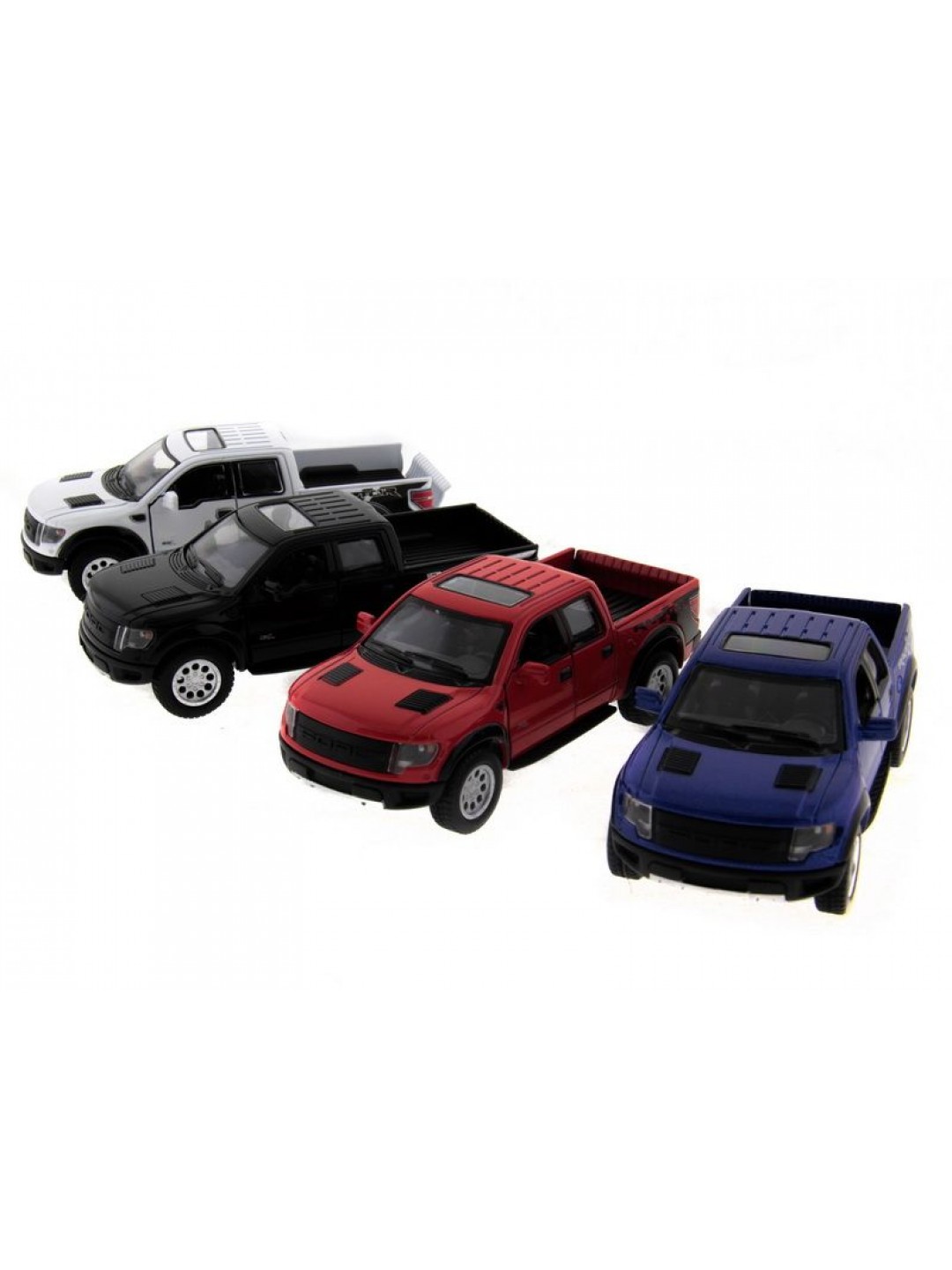Машина Kinsmart 1:46 Ford F-150 SVT Raptor Supercrew в асс. инерция (1/12шт.) б/к