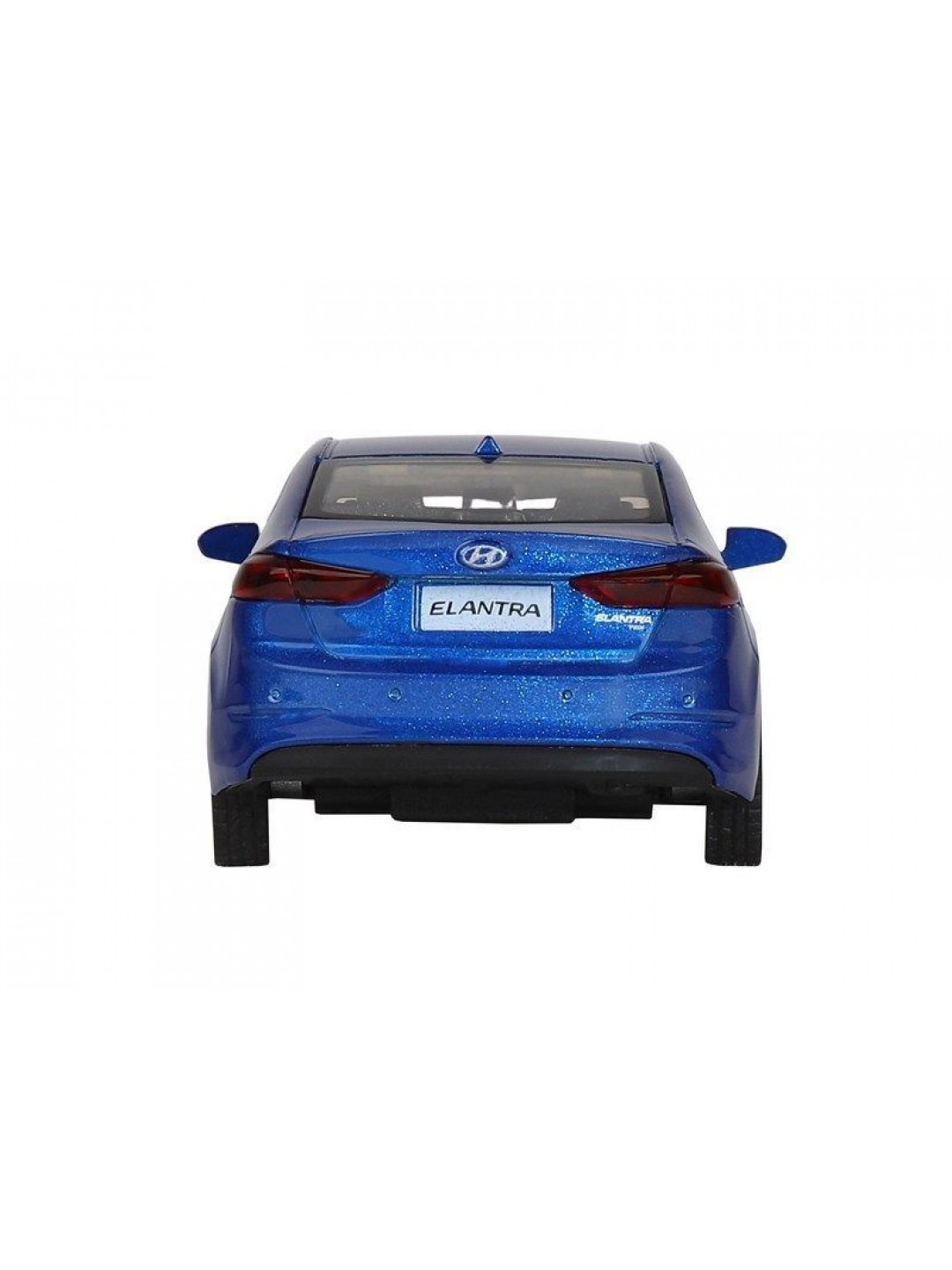 Машина "АВТОПАНОРАМА" HYUNDAI ELANTRA, синий, 1/40, инерция, в/к 17,5*12,5*6,5 см