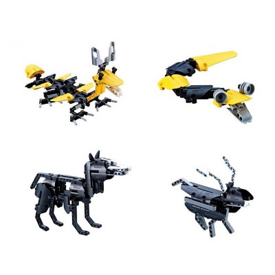 Конструктор CaDA Technic животные 12 в 1 (395 деталей)