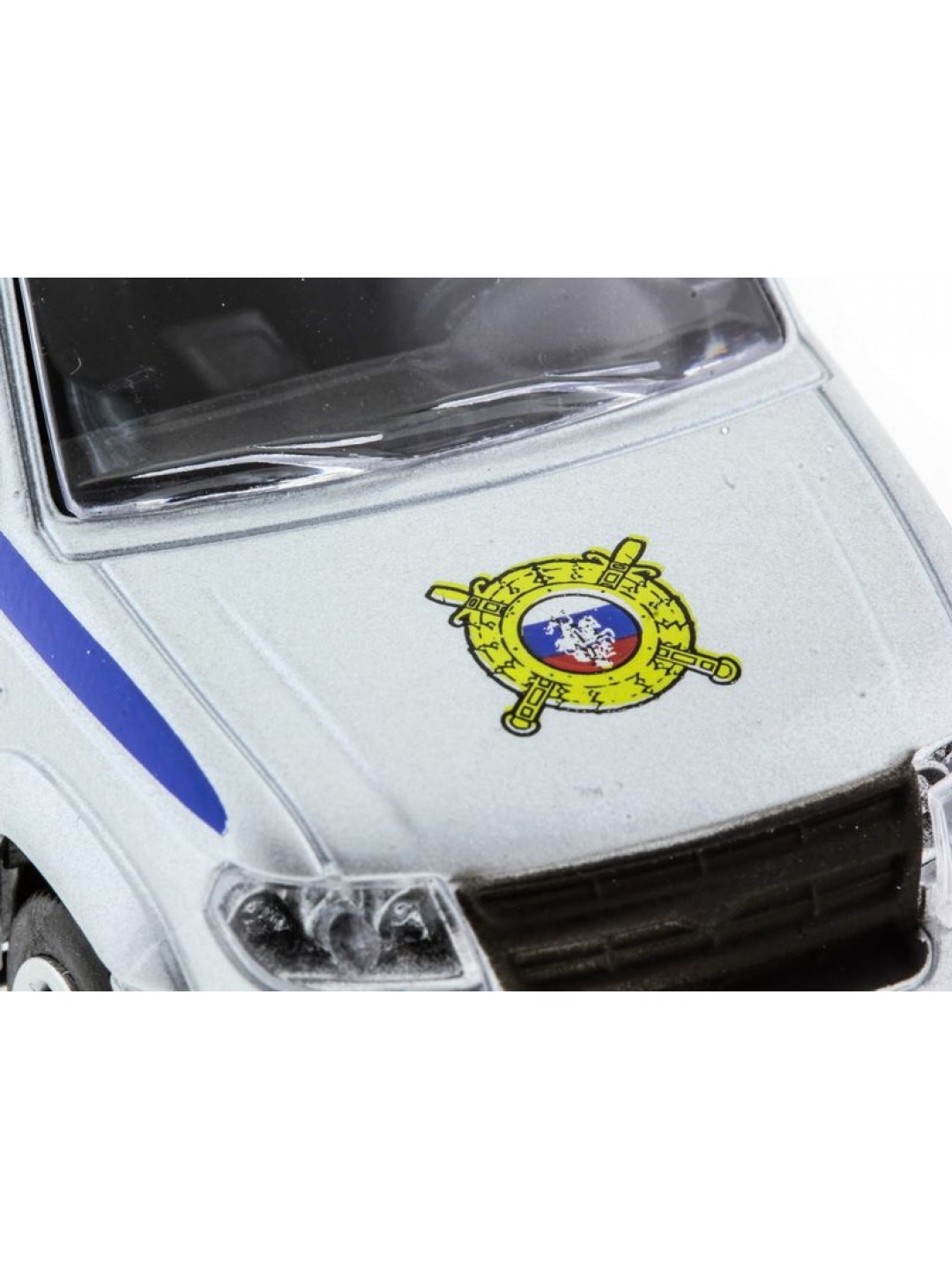 Машина "АВТОПАНОРАМА" инерц. УАЗ Патриот (полиция) 1/50, в/к 12*7*5,5 см