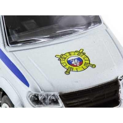 Машина "АВТОПАНОРАМА" инерц. УАЗ Патриот (полиция) 1/50, в/к 12*7*5,5 см