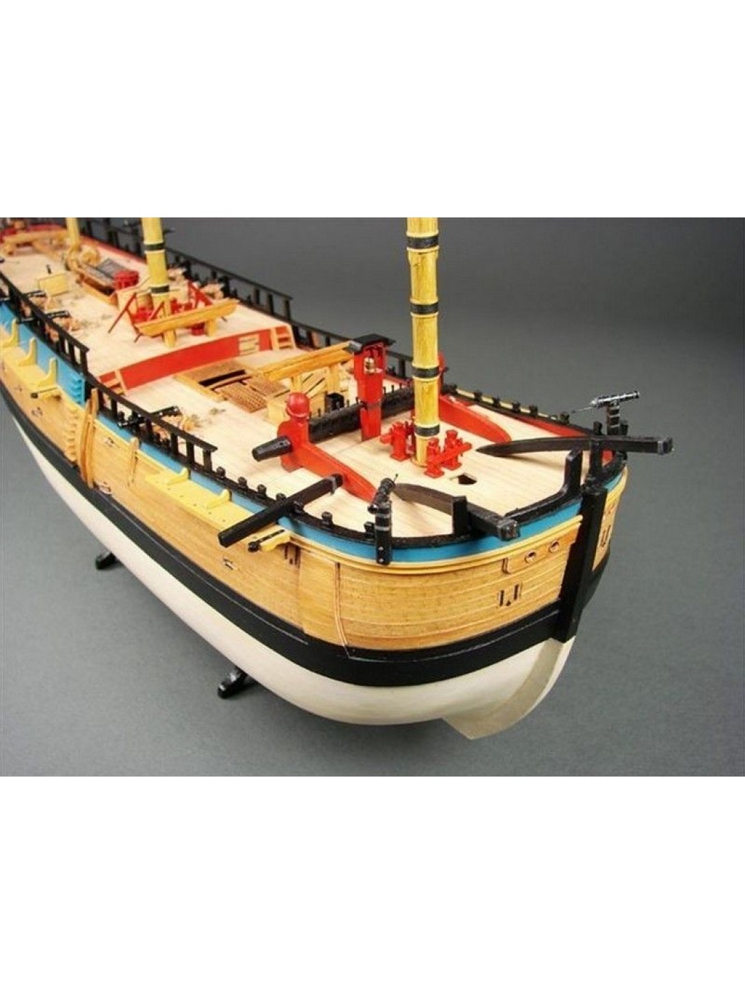 Сборная картонная модель Shipyard барк HMB Endeavour (№33), 1/96