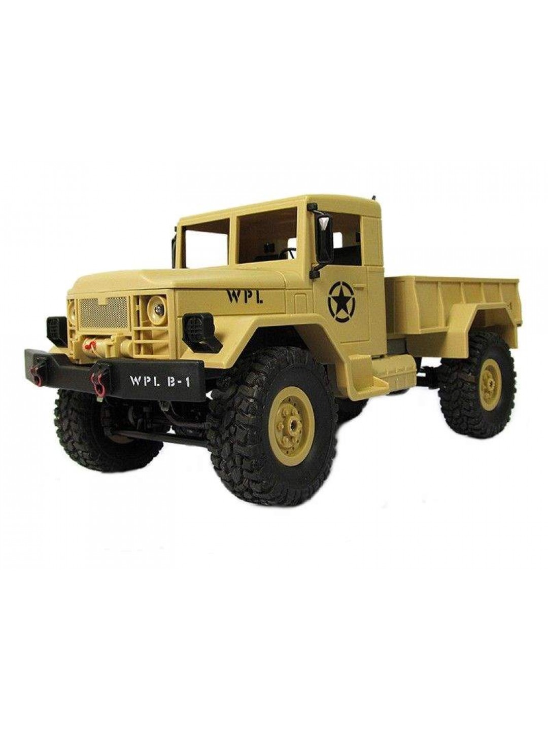 Р/У машина WPL военный грузовик (песочный) 1/16+акб 2.4G RTR
