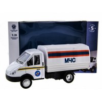 Машина "АВТОПАНОРАМА" "ГАЗель" (МЧС) 1/28, в/к 24*14*12 см Машина "АВТОПАНОРАМА" "ГАЗель" (МЧС) 1/28, в/к 24*14*12 см