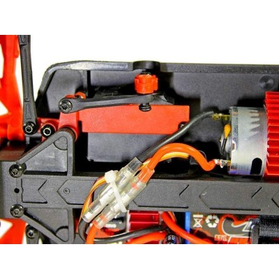 Радиоуправляемая трагги Remo Hobby S EVO-R UPGRADE (синяя) 4WD 2.4G 1/16 RTR