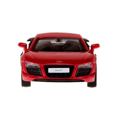 Машина "АВТОПАНОРАМА" Audi R8 GT, красный, 1/43, инерция, откр. двери, в/к 17,5*12,5*6,5 см