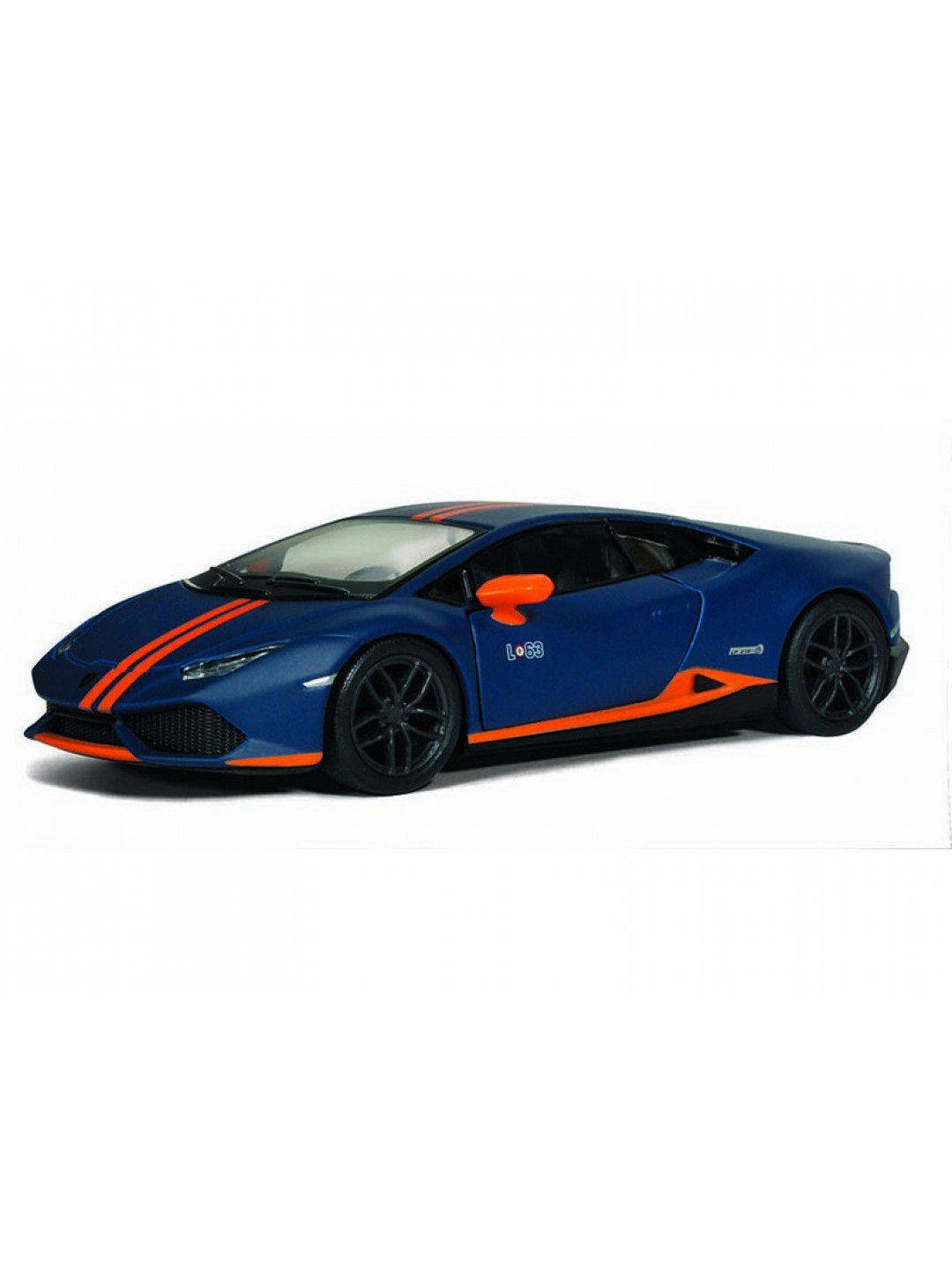 Машина Kinsmart 1:38 Lamborghini Huracan LP610-4 Avio Matte, инерция (1/12шт.) б/к