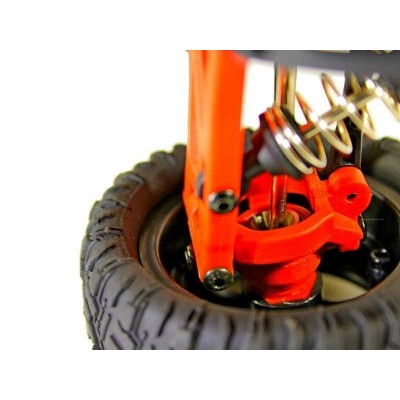 Радиоуправляемая трагги Remo Hobby S EVO-R Brushless UPGRADE (красный) 4WD 2.4G 1/16 RTR