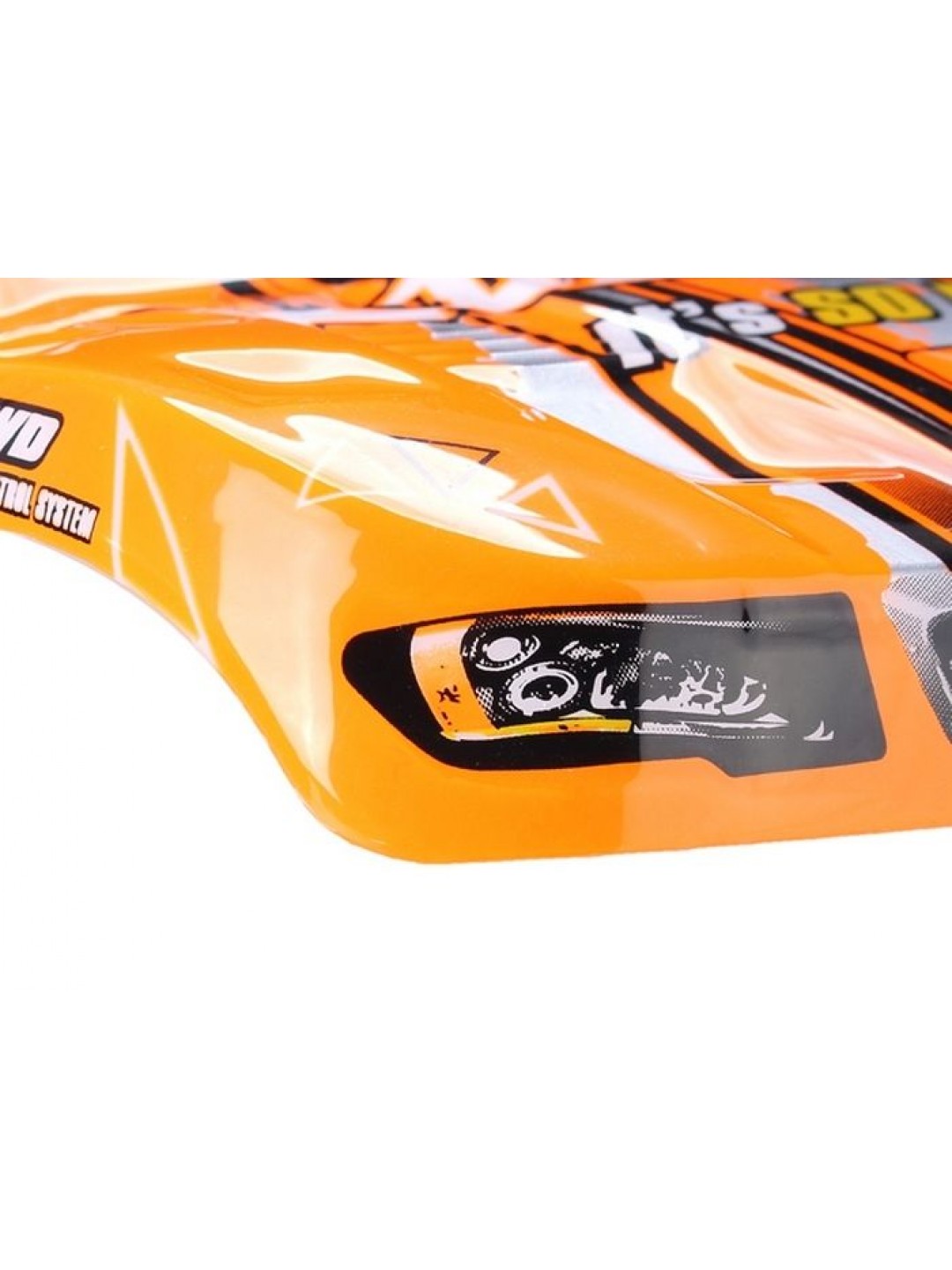 Оранжевый кузов для шорт корса Remo Hobby RH1621