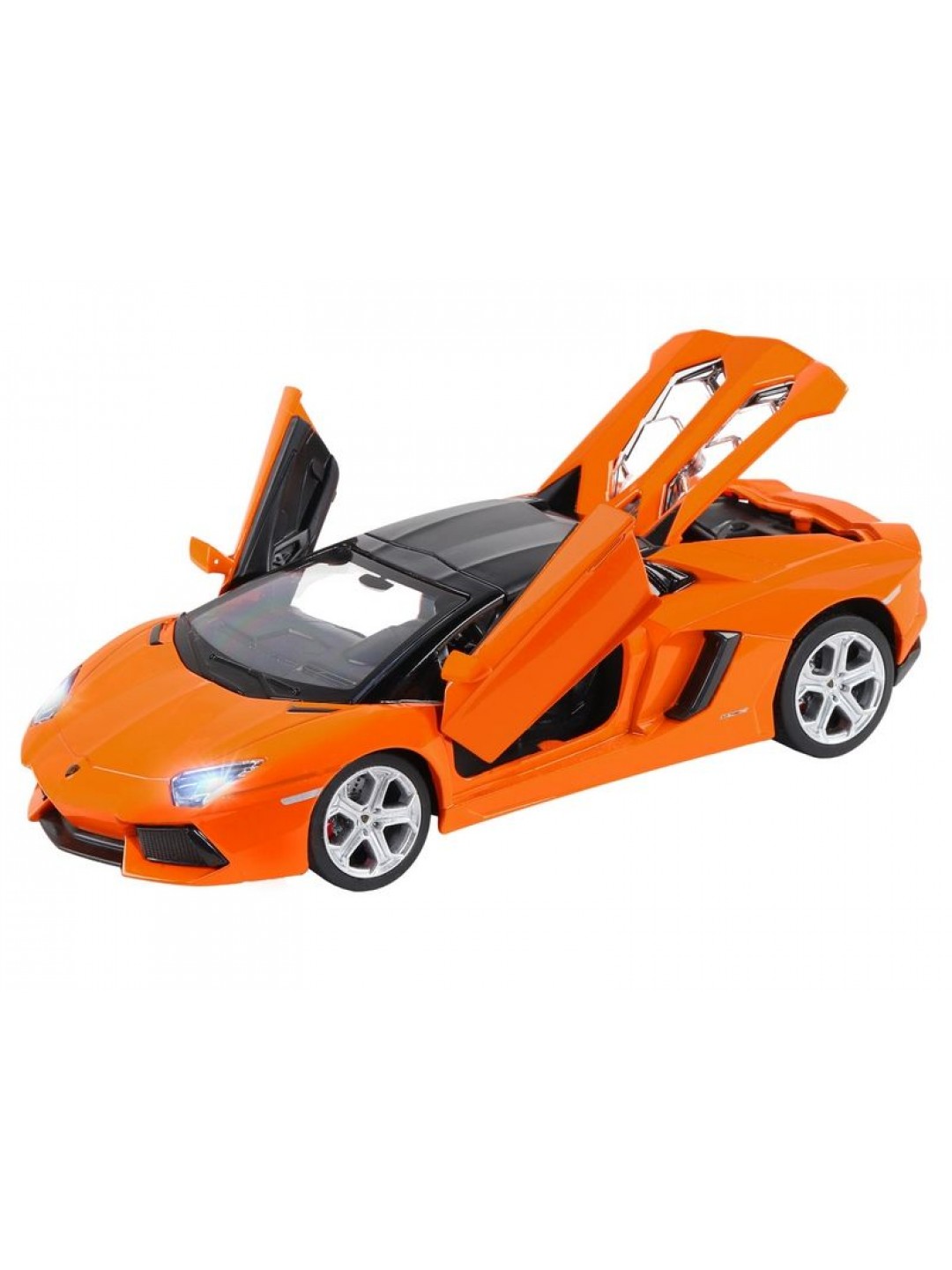Машина "АВТОПАНОРАМА" Lamborghini Aventador Roadster, оранжевый, 1/24, в/к 24,5*12,5*10,5 см