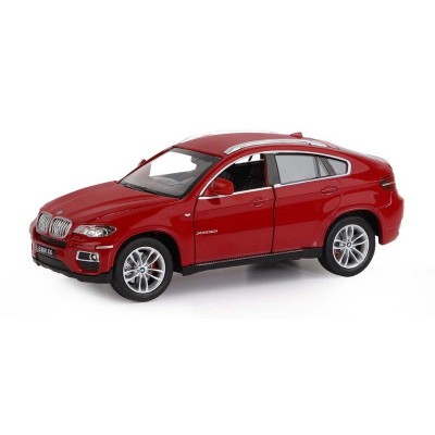 Машина "АВТОПАНОРАМА" BMW X6, бордовый, 1/26, в/к 24,5*12,5*10,5 см