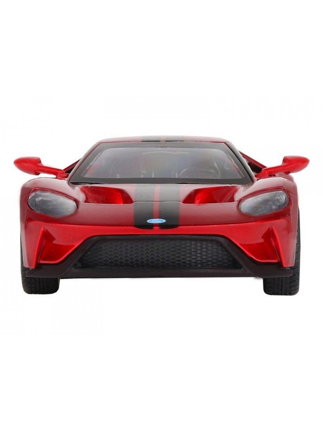 Машина "АВТОПАНОРАМА" Ford GT, красный, 1/32, свет, звук, инерция, в/к 17,5*12,5*6,5 см