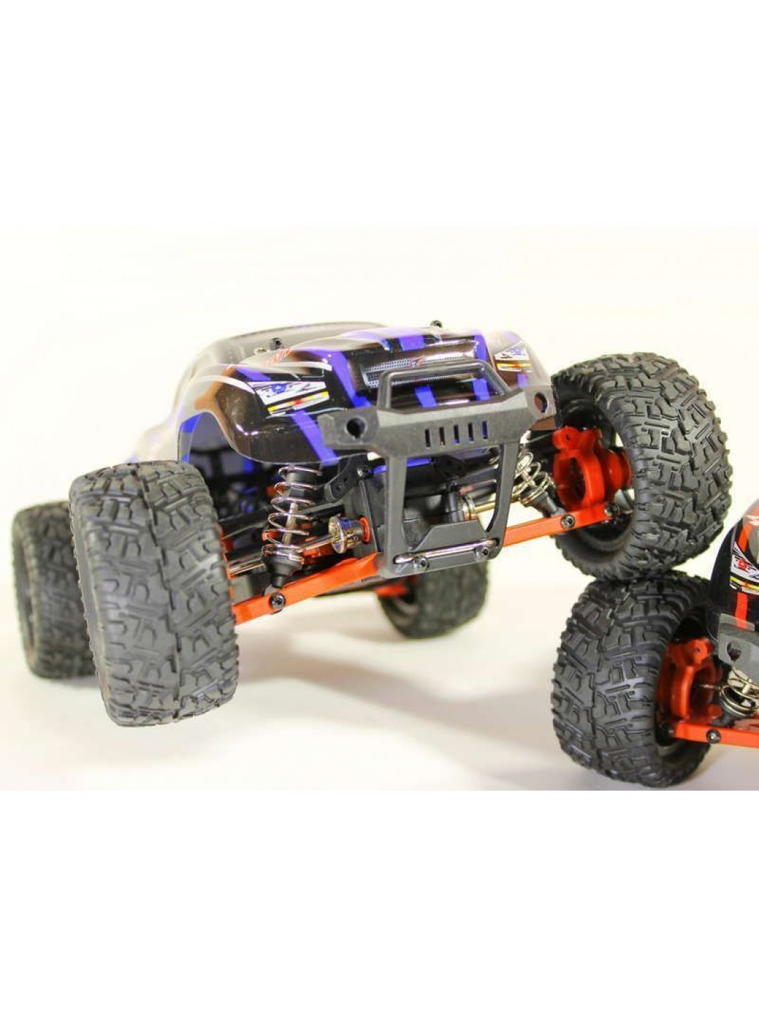 Радиоуправляемый монстр Remo Hobby SMAX UPGRADE (синий) 4WD 2.4G 1/16 RTR