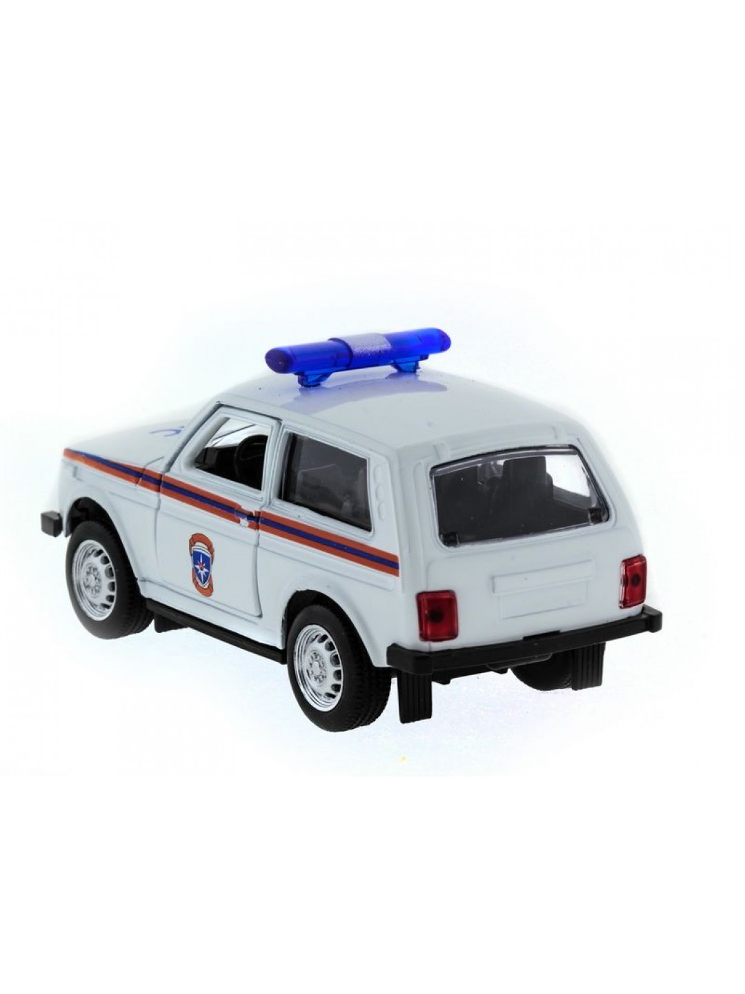 Машина "АВТОПАНОРАМА" инерц. ВАЗ 2121 1/50, в/к 12*7*5,5 см, белая
