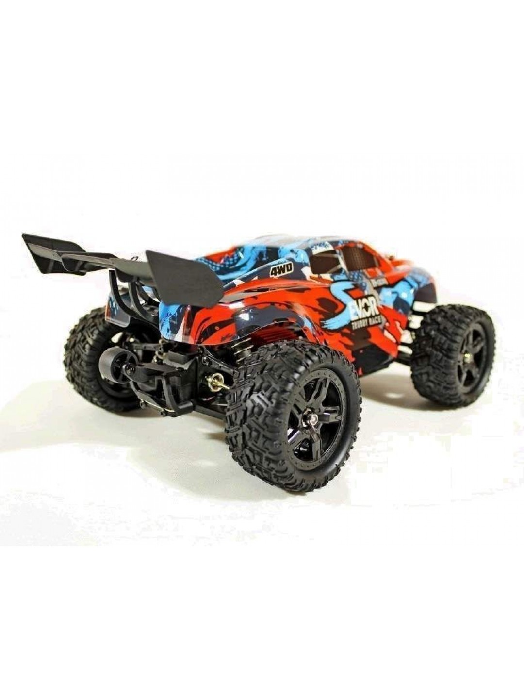 Радиоуправляемая трагги Remo Hobby S EVO-R (красный) 4WD 2.4G 1/16 RTR
