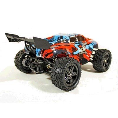 Радиоуправляемая трагги Remo Hobby S EVO-R (красный) 4WD 2.4G 1/16 RTR