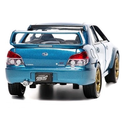 Машина Autotime "SUBARU IMPREZA WRX STI" тюнинг гараж 1:24 инерционная