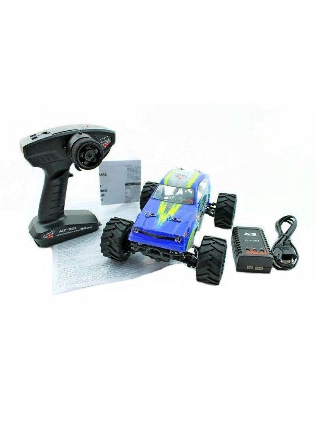 Радиоуправляемый монстр Himoto Crasher Brushless 4WD 2.4G 1/18 RTR
