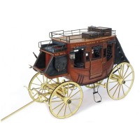 Сборная деревянная модель почтовой кареты Artesania Latina 1948года, 1/10 Сборная деревянная модель почтовой кареты Artesania Latina 1948года, 1/10