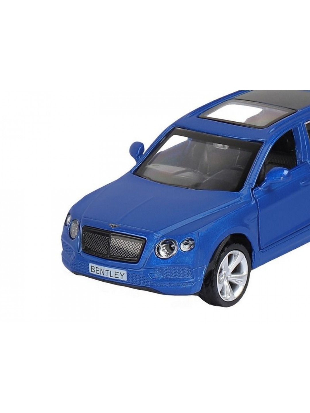 Машина "АВТОПАНОРАМА" BENTLEY BENTAYGA, синий, 1/45, инерция, в/к 17,5*12,5*6,5 см