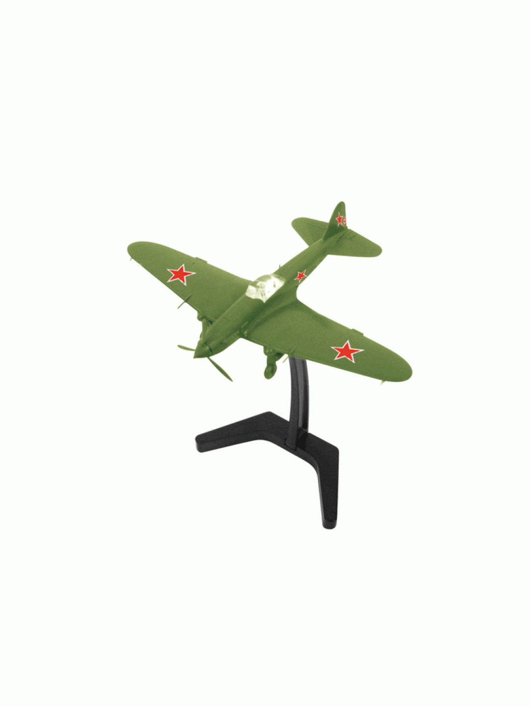 Сборная модель ZVEZDA Штурмовик Ил-2 обр. 1941г, 1/144