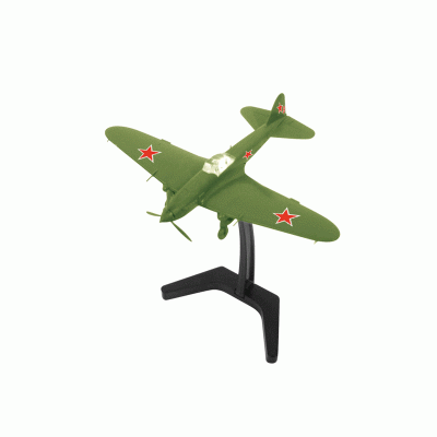 Сборная модель ZVEZDA Штурмовик Ил-2 обр. 1941г, 1/144