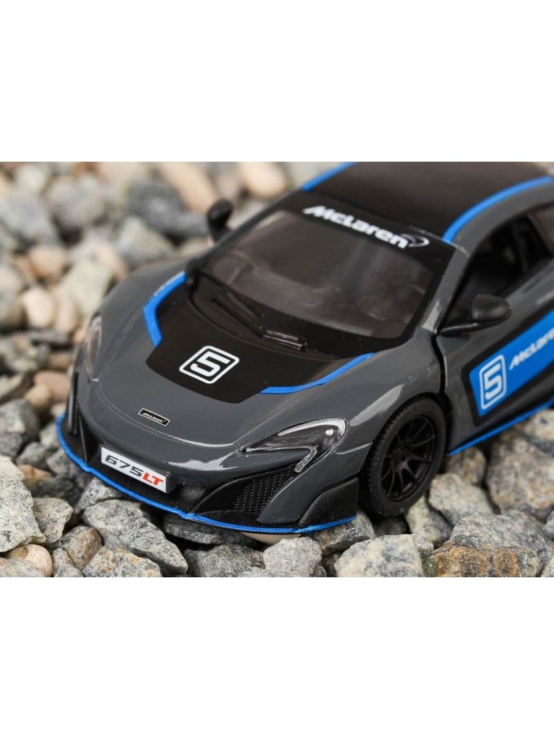 Машина Kinsmart 1:36 McLaren 675LT, инерция (1/12шт.) б/к