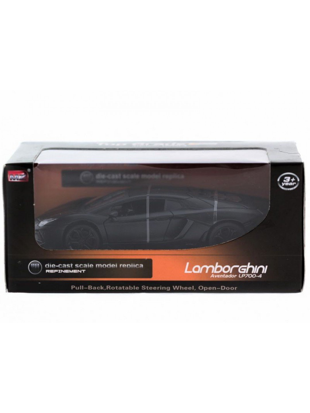 Р/У машина MZ Lamborghini Aventador 25035A 1/32 музыка, свет, инерция в/к