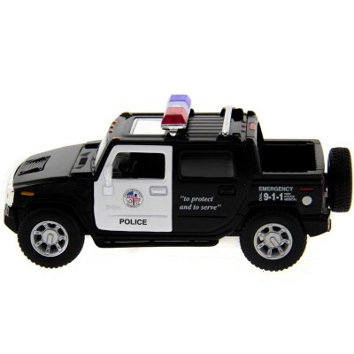 Машина Kinsmart 1:40 Hummer H2 Police инерция (1/12шт.) б/к