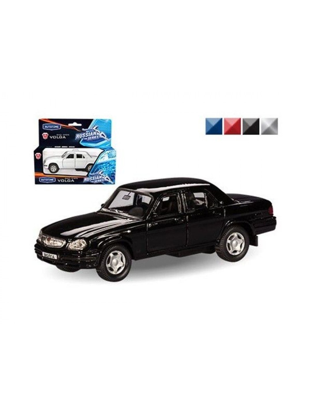 Машина Autotime "ГАЗ-31105 "ВОЛГА" гражданская 1:43