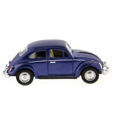 Машина Kinsmart "Volkswagen Classical Beetle" инерция (1/12шт.) 1:32 б/к