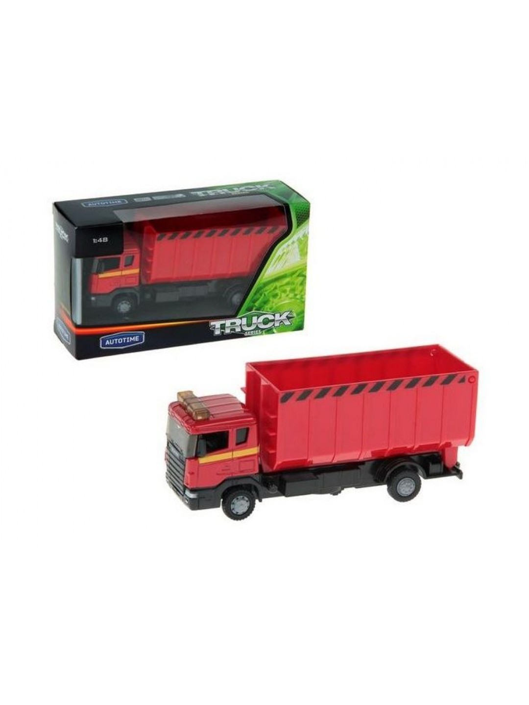 Машина Autotime "SCANIA" стройконтейнер 1:48