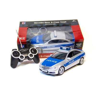 Р/У машина Double Eagle Mersedes E-class Police 1/16 н/б