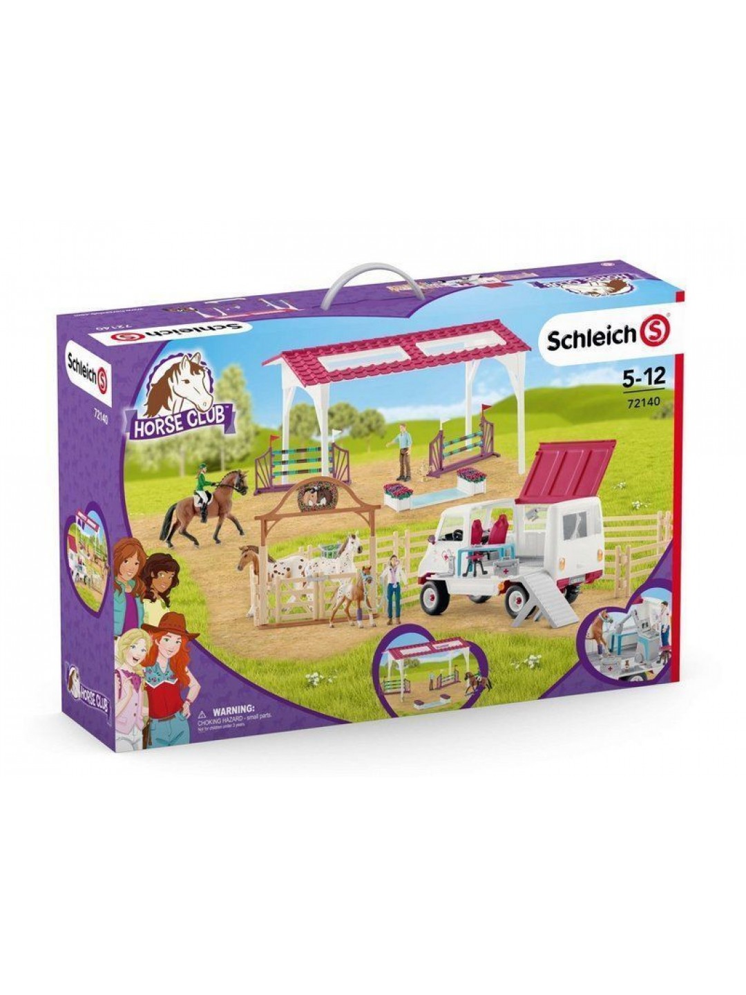Фигурка Schleich Проверка перед большим конным турниром, lmtd