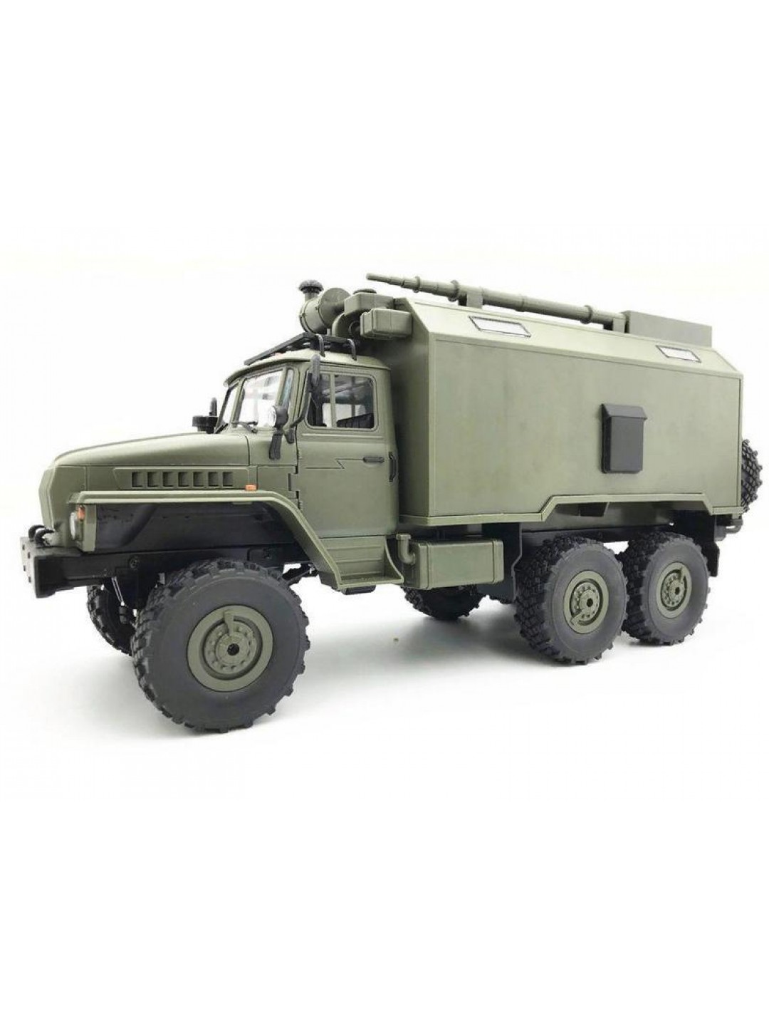 Радиоуправляемая машина WPL УРАЛ (зеленый) 6WD 2.4G 1/16 KIT