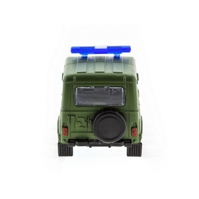 Машина "АВТОПАНОРАМА" инерц. УАЗ (армия) 1/50, в/к 12*7*5,5 см