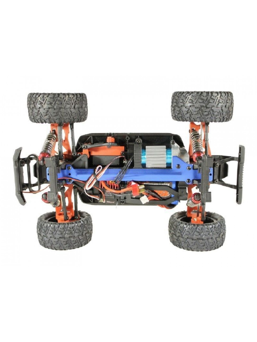 Радиоуправляемый монстр Remo Hobby SMAX Brushless UPGRADE V2.0 (красный) 4WD 2.4G 1/16 RTR