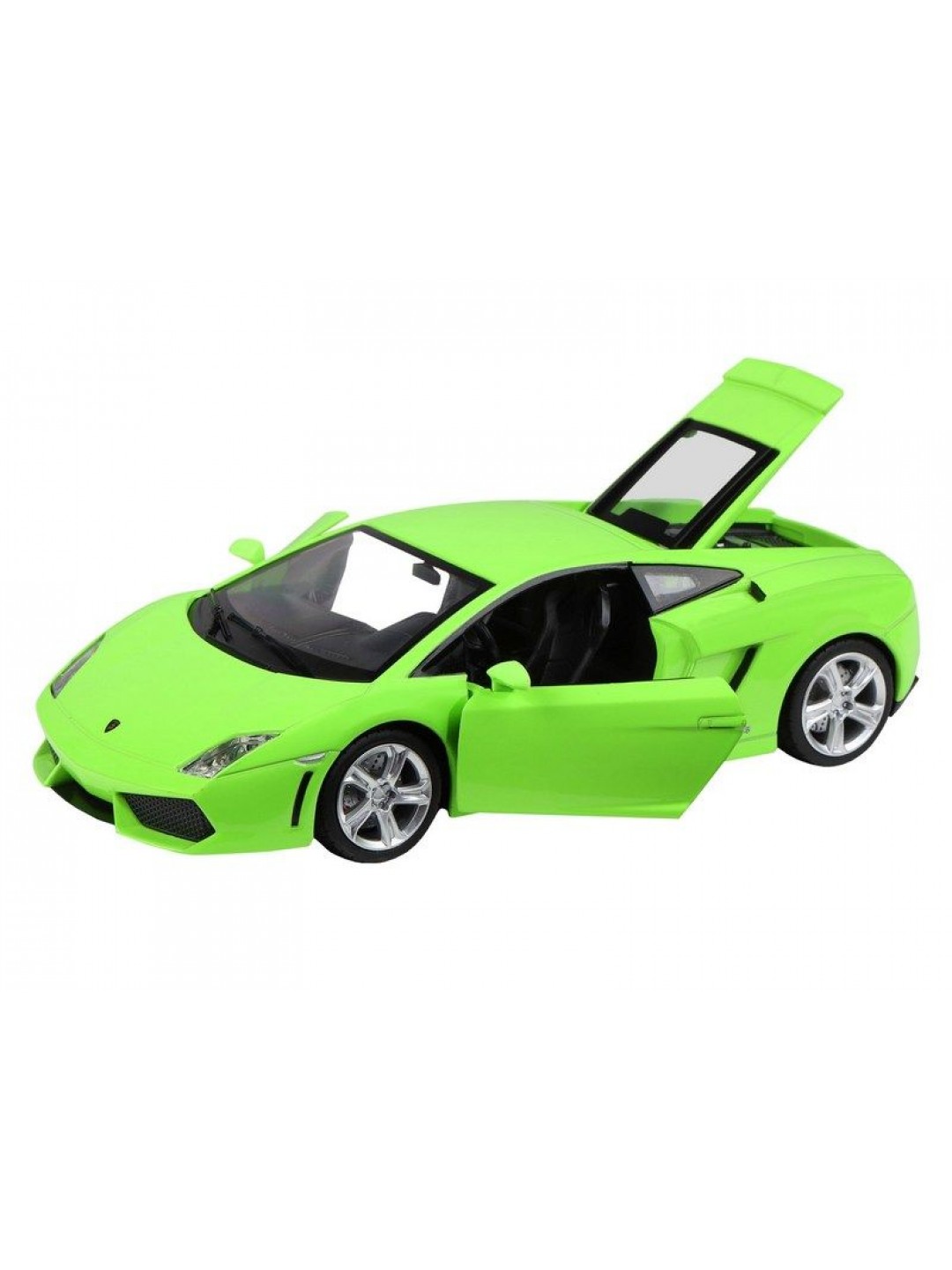 Машина "АВТОПАНОРАМА" Lamborghini Gallardo LP560-4, зеленый, 1/24, свет, звук, в/к 24,5*12,5*10,5см