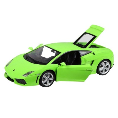 Машина "АВТОПАНОРАМА" Lamborghini Gallardo LP560-4, зеленый, 1/24, свет, звук, в/к 24,5*12,5*10,5см