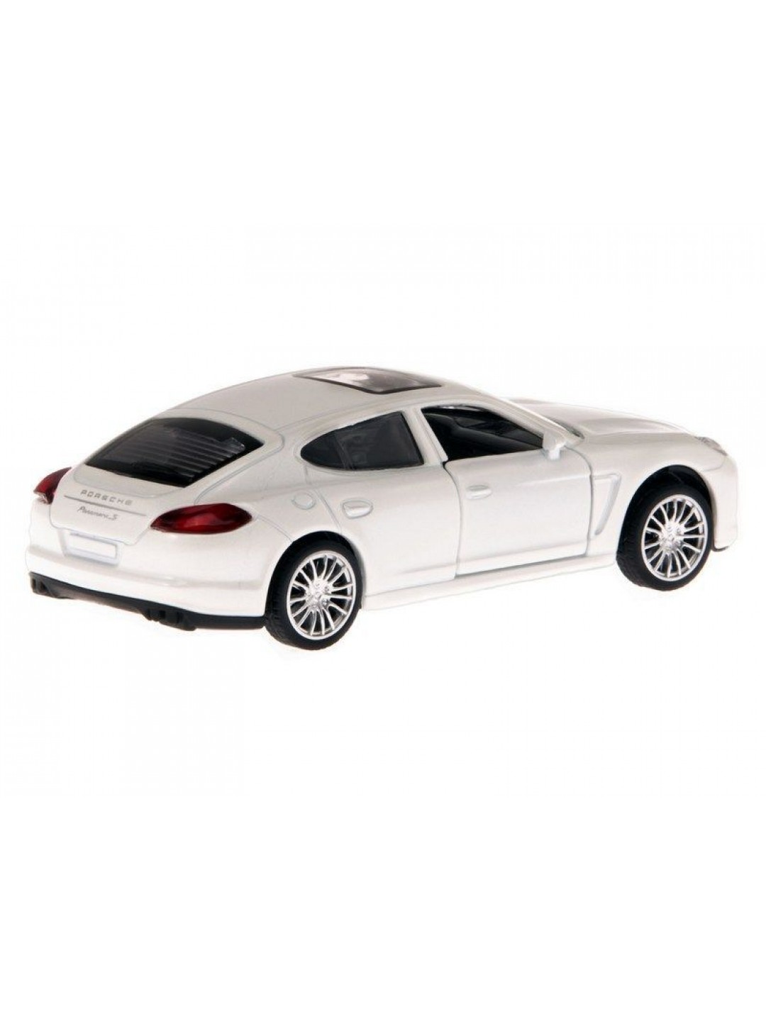 Машина "АВТОПАНОРАМА" Porsche Panamera S, белый, 1/43, инерция, в/к 17,5*12,5*6,5 см