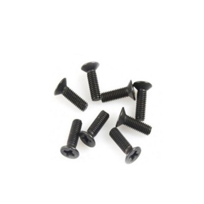 Винты с потайной головкой M3х10 под крестовую отвертку, 8шт. Винты с потайной головкой M3х10 под крестовую отвертку, 8шт.