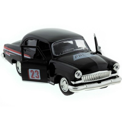 Машина "АВТОПАНОРАМА" инерц. ГАЗ-21 (ралли) 1/43, в/к 14*7*5,5 см