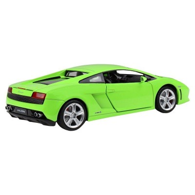 Машина "АВТОПАНОРАМА" Lamborghini Gallardo LP560-4, зеленый, 1/24, свет, звук, в/к 24,5*12,5*10,5см