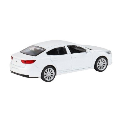 Машина "АВТОПАНОРАМА" KIA K7, белый, 1/41, инерция, в/к 17,5*12,5*6,5 см