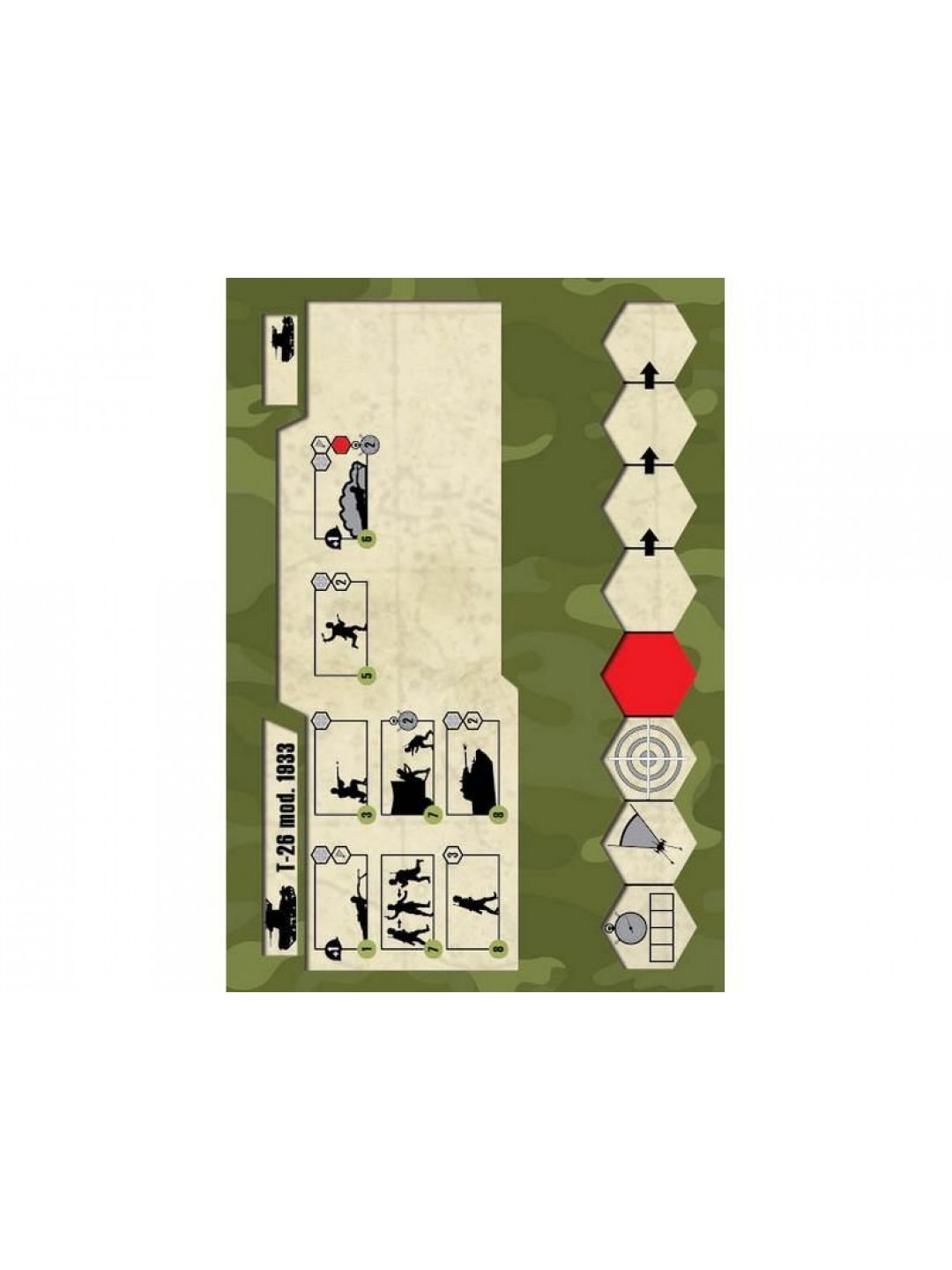 Сборная модель ZVEZDA Советский легкий танк Т-26 (обр. 1933г), 1/100