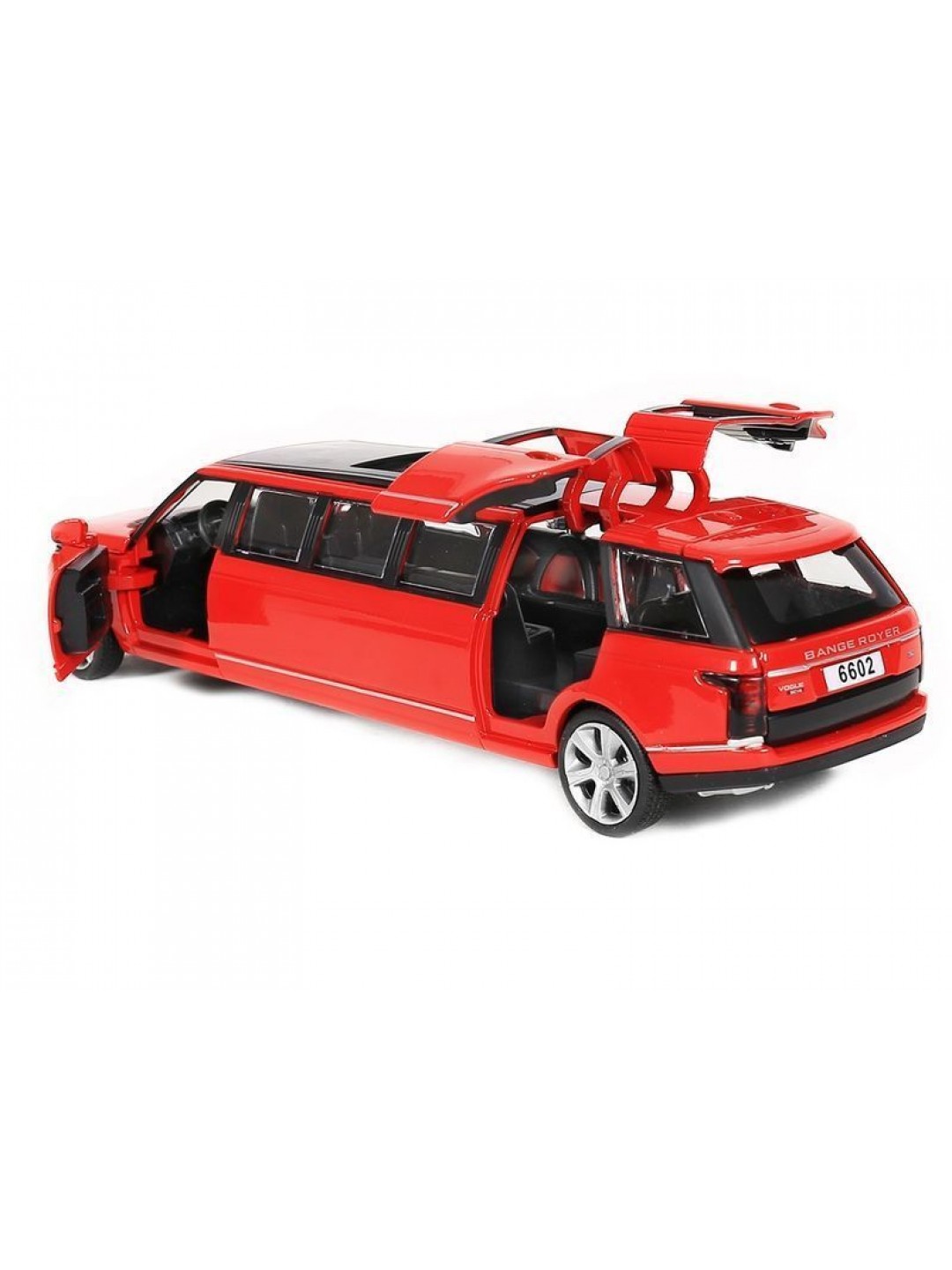 Машина Range Rover 6602 1/32 свет, звук, инерция 23,5 см (1/8шт.) б/к