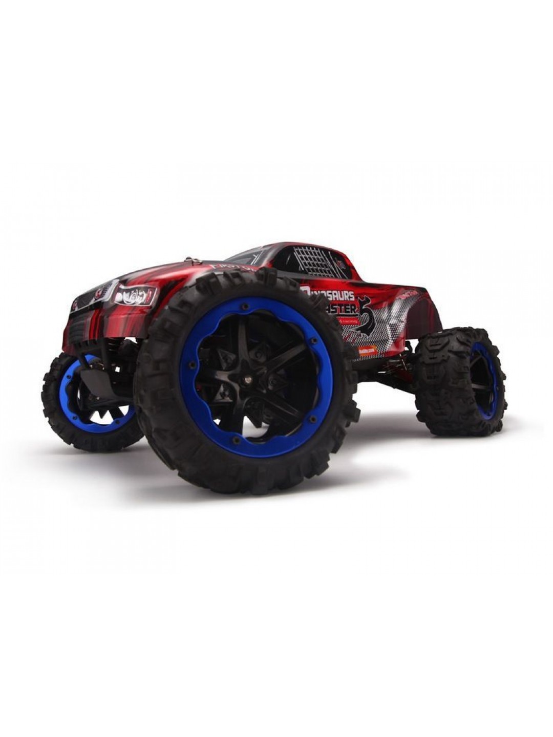 Радиоуправляемый монстр Remo Hobby Dinosaurs Master Brushless (красный) 4WD 2.4G 1/8 RTR
