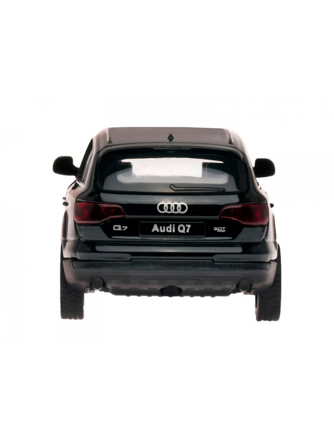 Машина "АВТОПАНОРАМА" Audi Q7, черный, 1/43, инерция, откр. двери, в/к 17,5*12,5*6,5 см